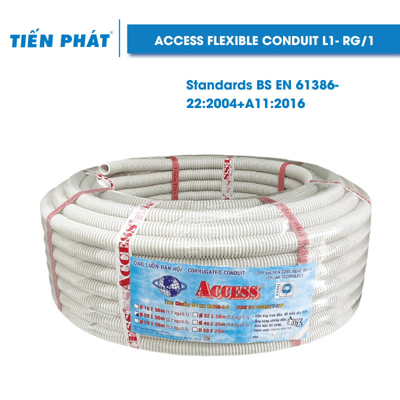 Access Flexible Conduit Type 1 (White)