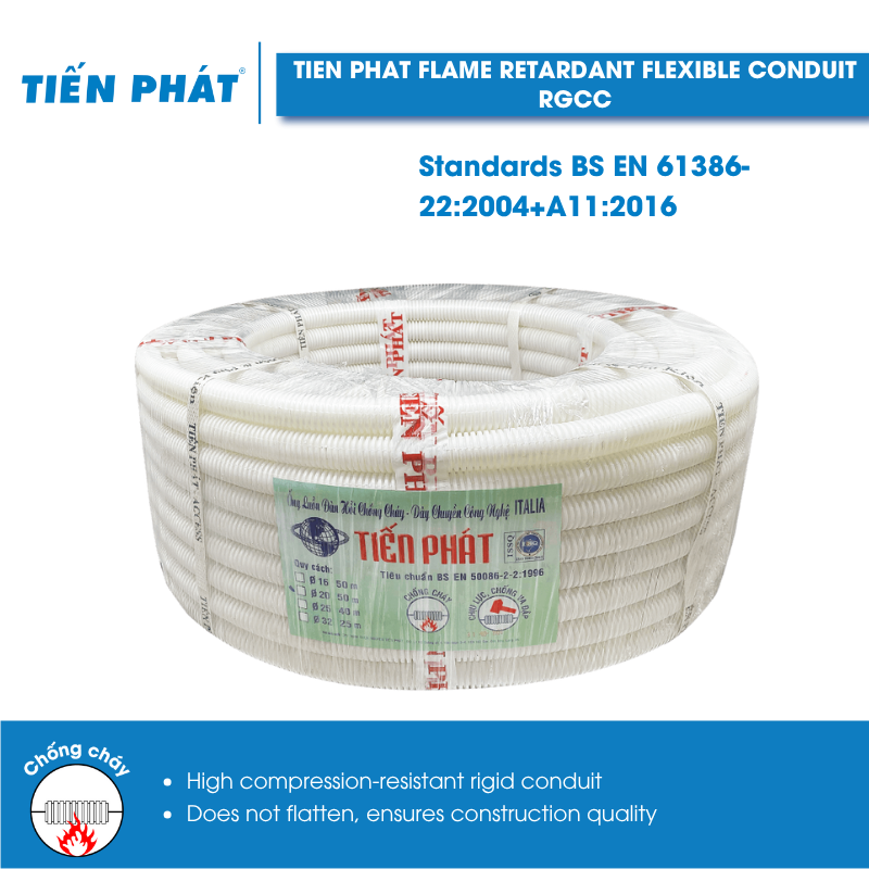 Tien Phat Fire-Resistant Flexible Conduit