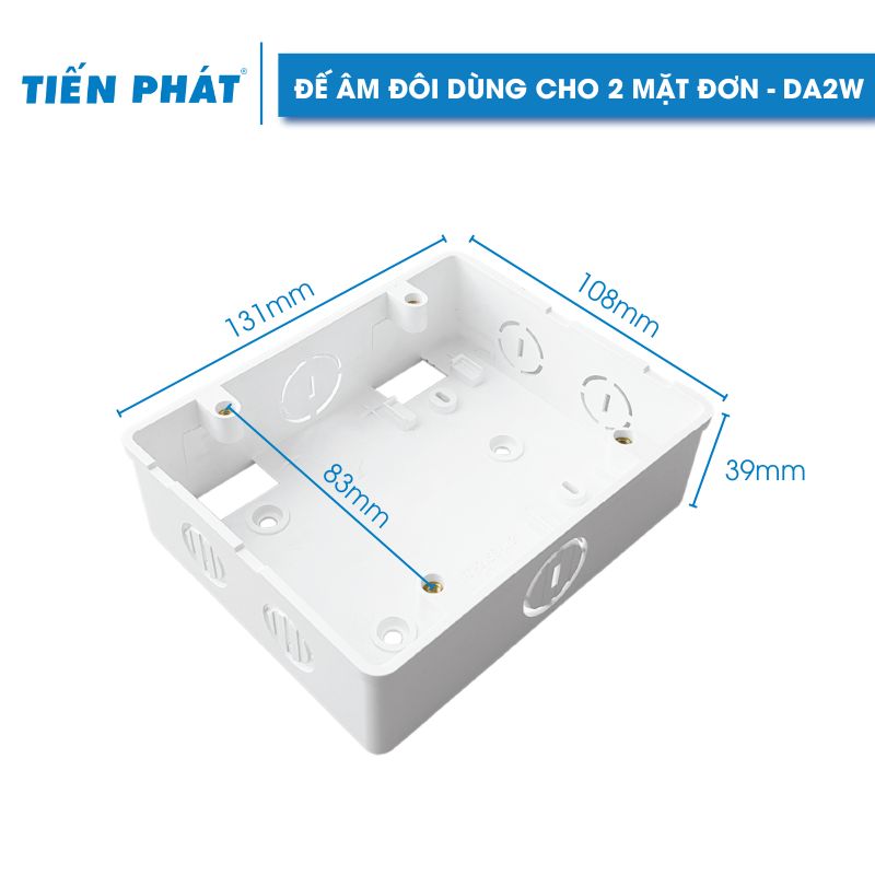 Đế Âm Đôi (Dùng cho 2 mặt đơn)