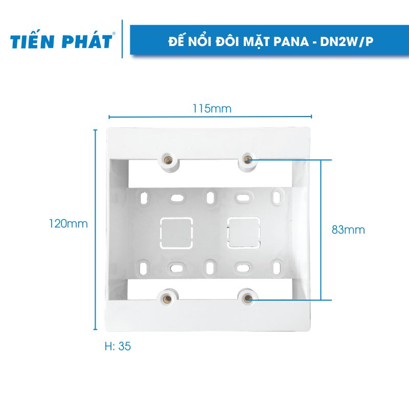 Đế nổi đôi (Dùng cho mặt Pana)