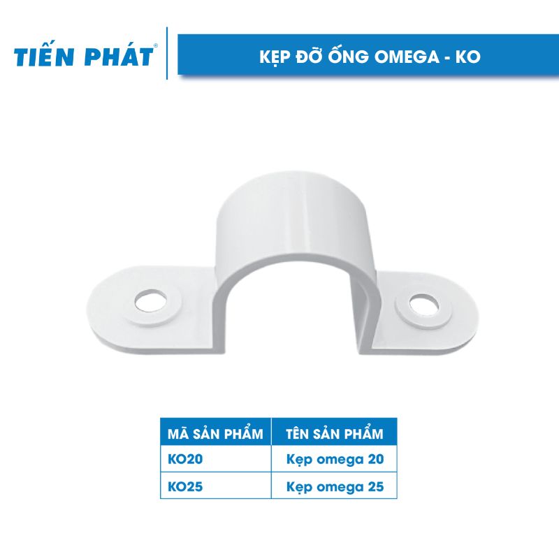 Kẹp Đỡ Ống Omega