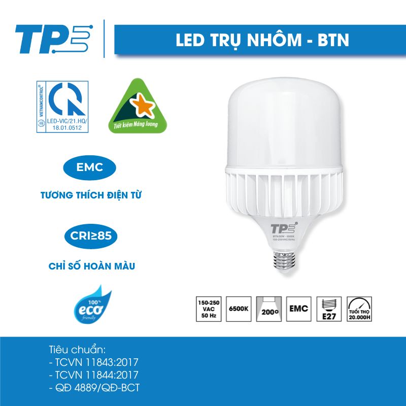 Bóng Trụ Nhôm