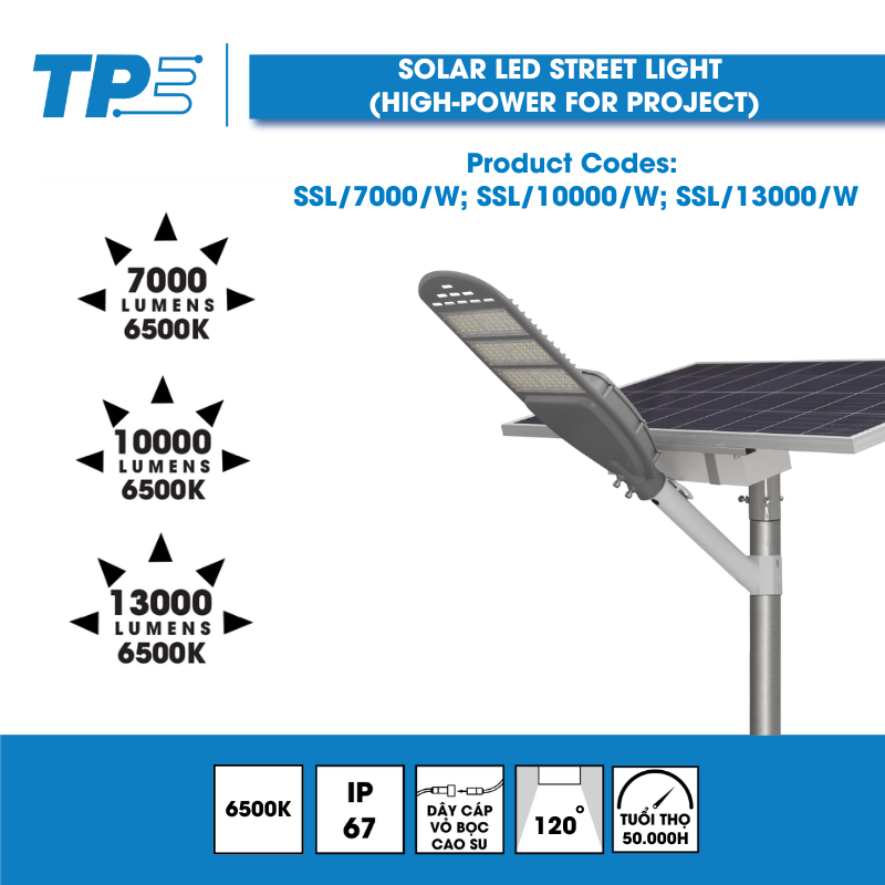 Solar Led Street Light (high-power for project)