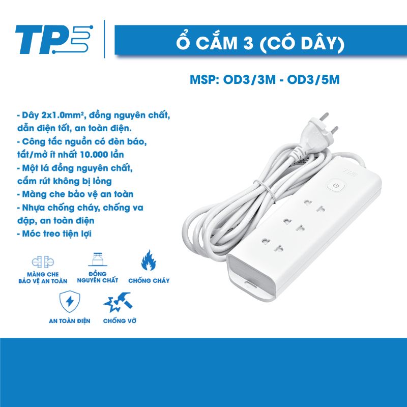 Ổ Cắm Điện TPE