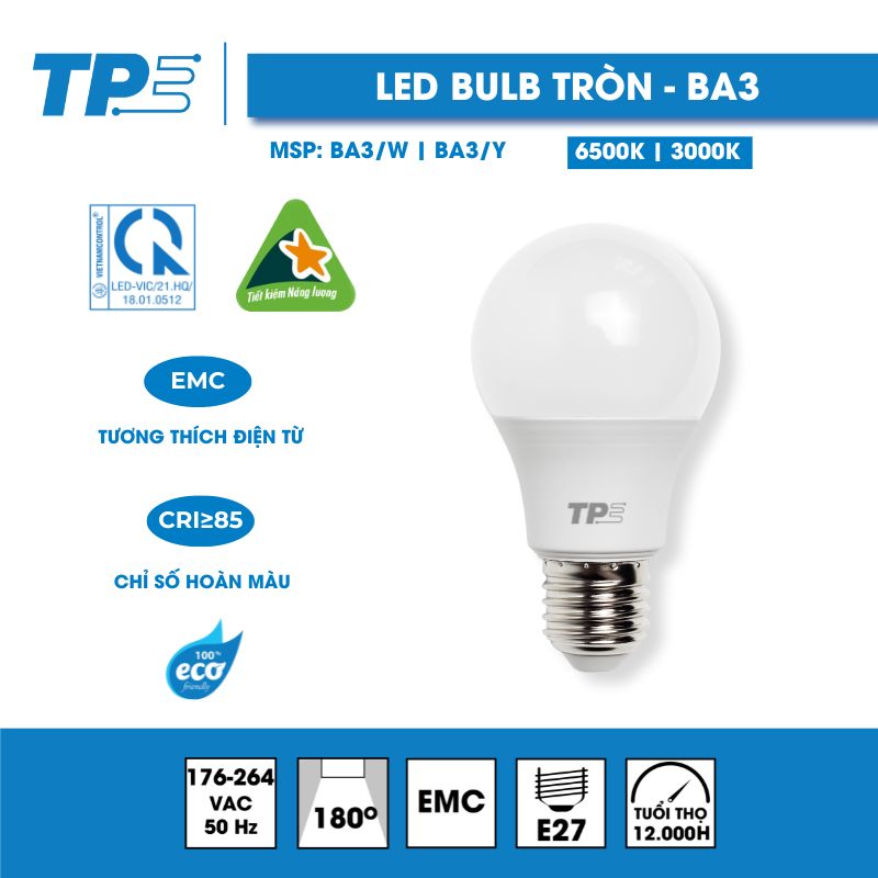 LED BULB TRÒN