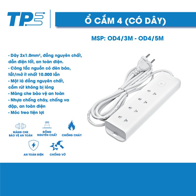 Ổ CẮM ĐIỆN TPE