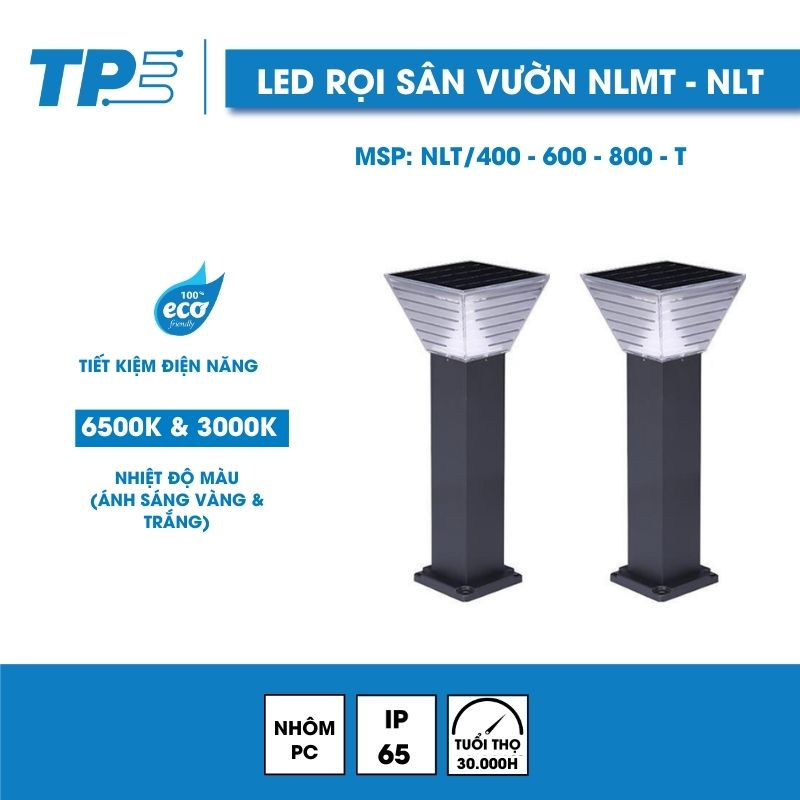 Đèn Led Trụ Sân Vườn NLMT