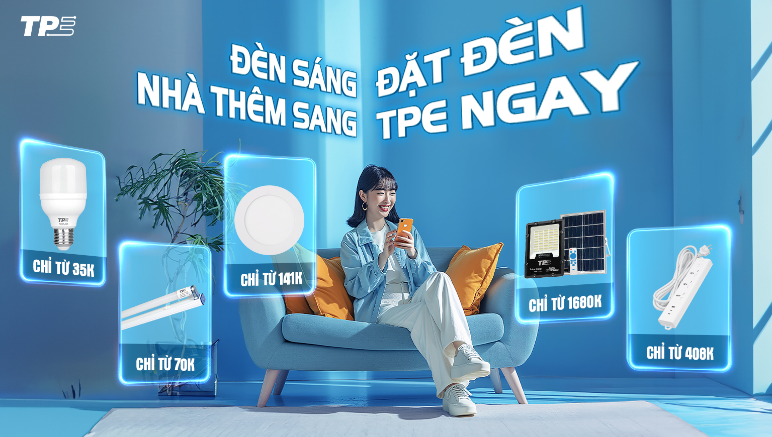 ĐÈN NHÀ CÀNG SÁNG, NHÀ NHÌN THÊM SANG