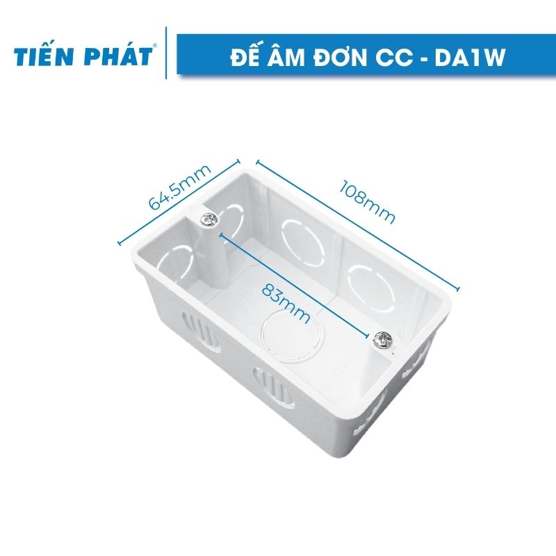 Đế âm đơn CC - DA1W