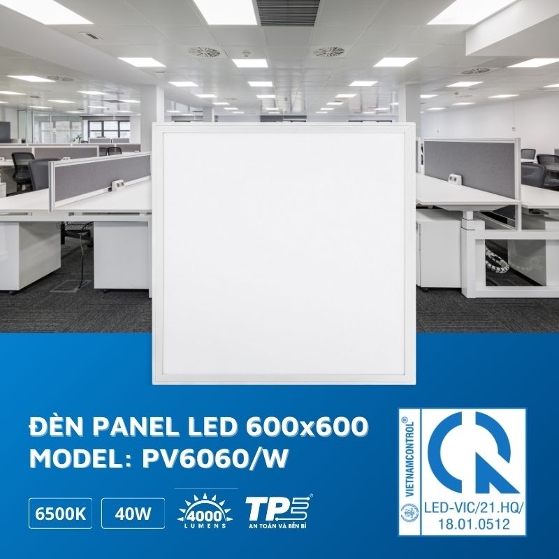 Led panel vuông 600x600