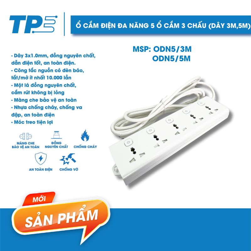 Ổ Cắm Điện TPE