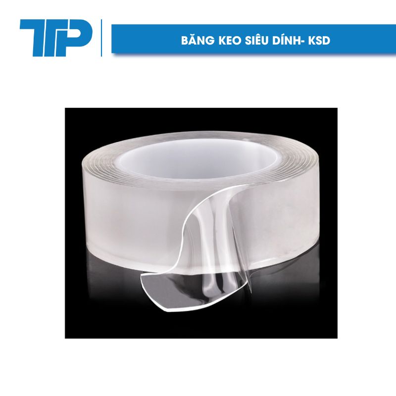 TPE Băng Keo Siêu Dính 2 Mặt Trong Suốt