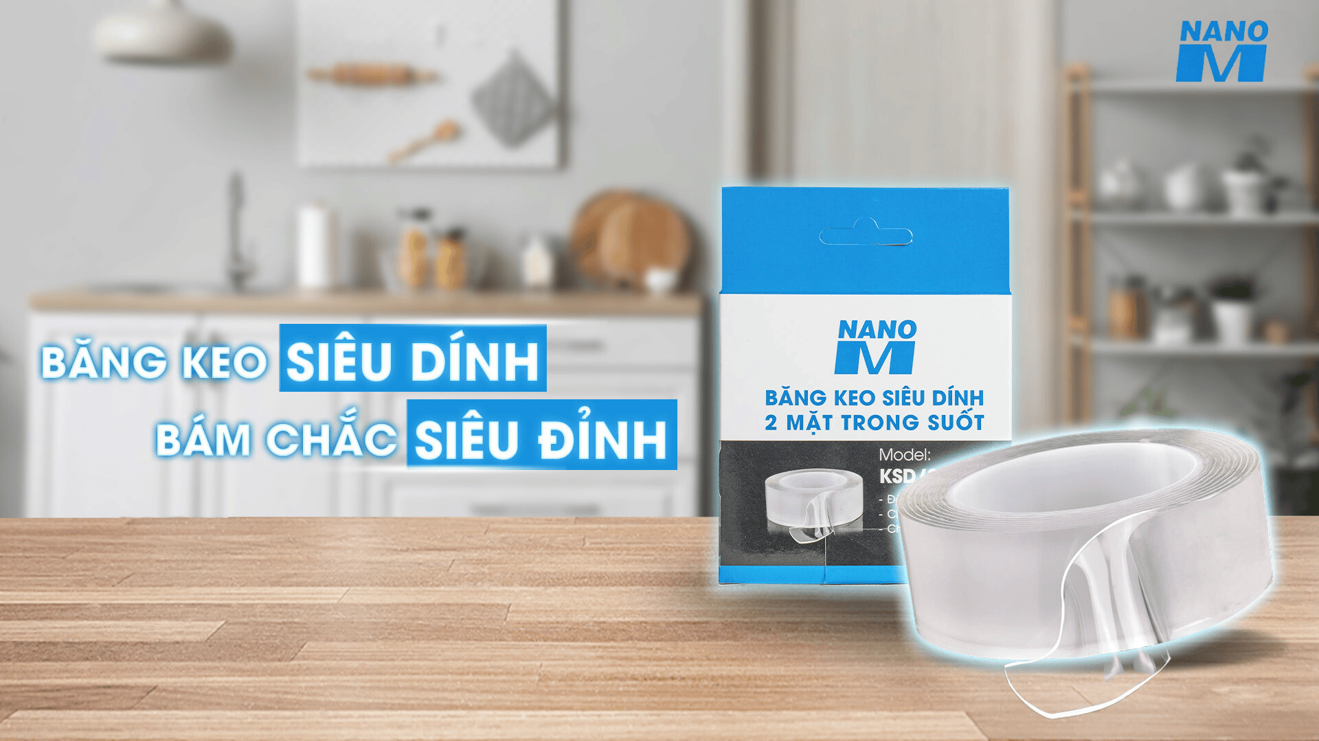 BĂNG KEO SIÊU DÍNH – BÁM CHẮC SIÊU ĐỈNH 