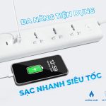 Ổ CẮM SẠC NHANH TPE: ĐA NĂNG TIỆN DỤNG – SẠC NHANH SIÊU TỐC