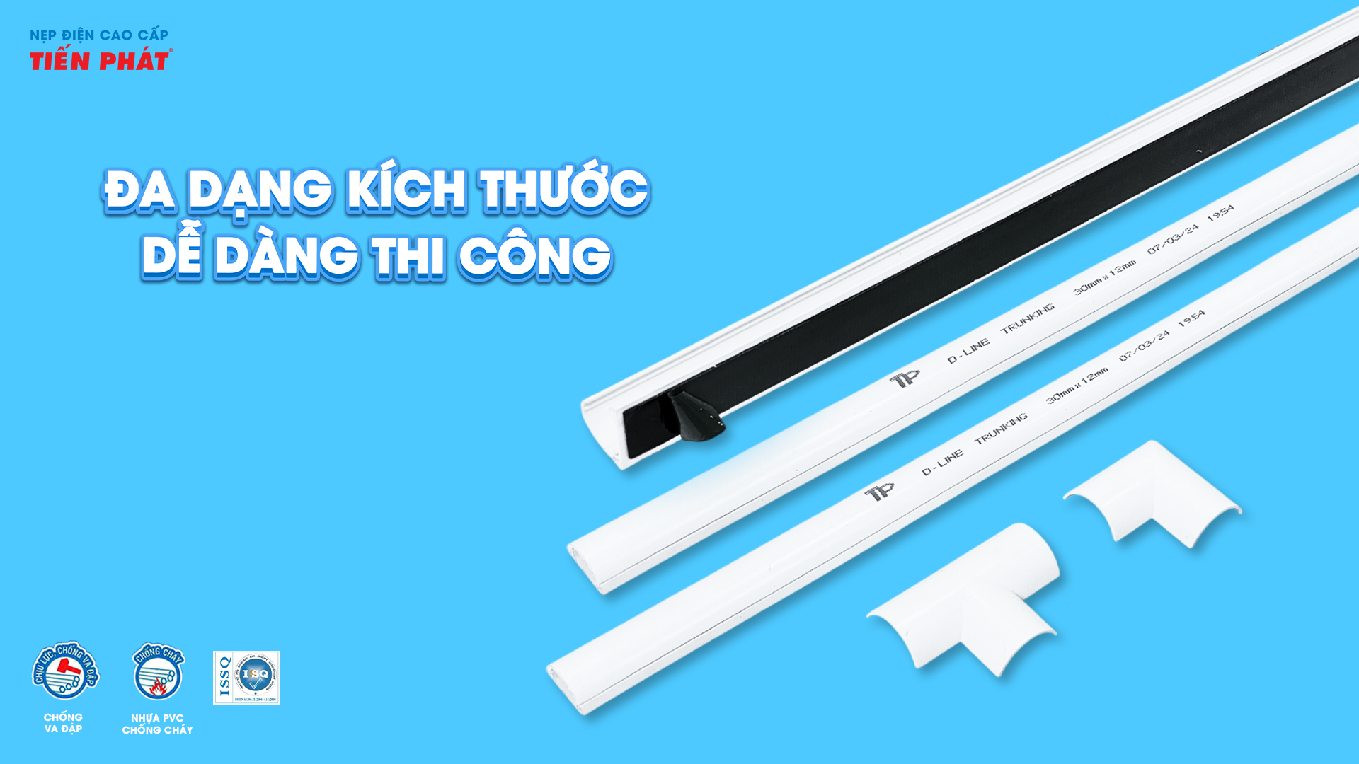 NẸP BÁN NGUYỆT TIẾN PHÁT: ĐA DẠNG KÍCH THƯỚC, DỄ DÀNG THI CÔNG