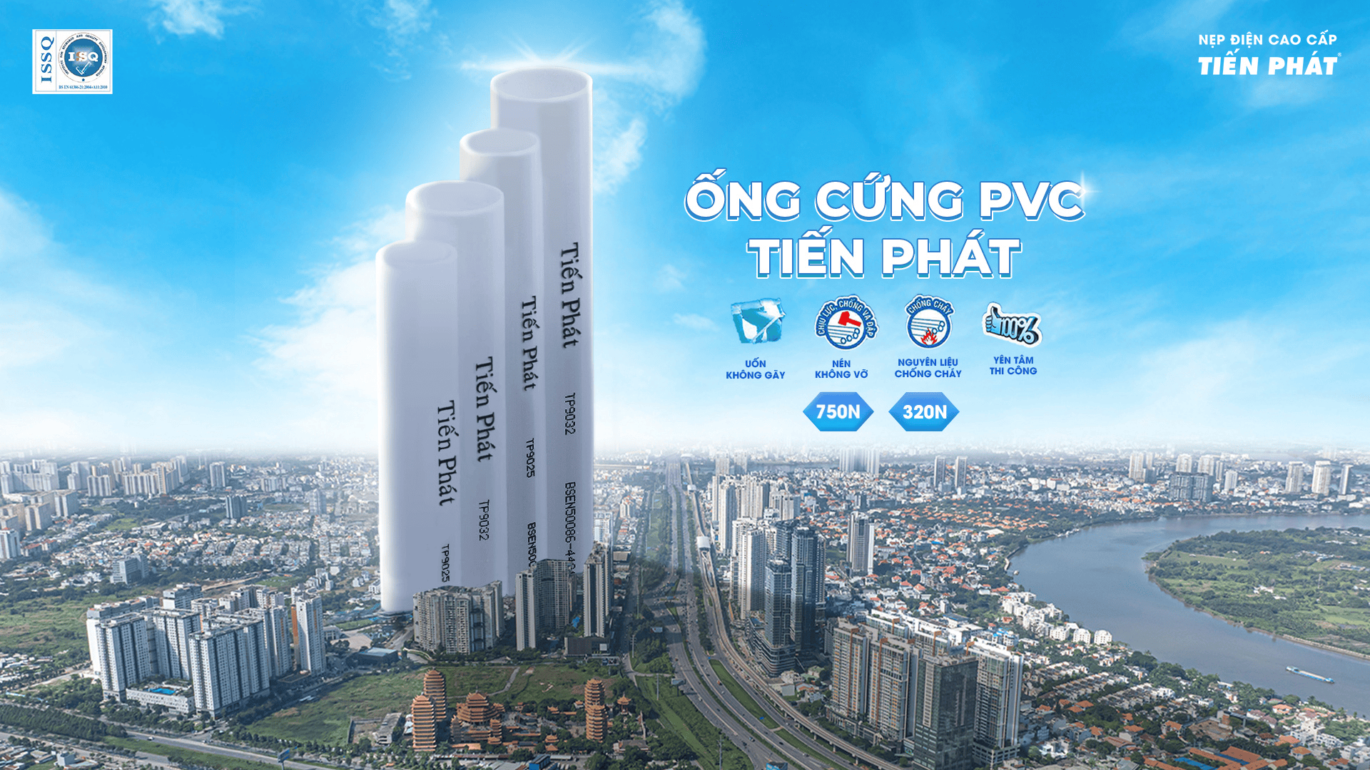 ỐNG CỨNG PVC TIẾN PHÁT: GIẢI PHÁP HOÀN HẢO CHO HỆ THỐNG ĐIỆN ÂM SÀN