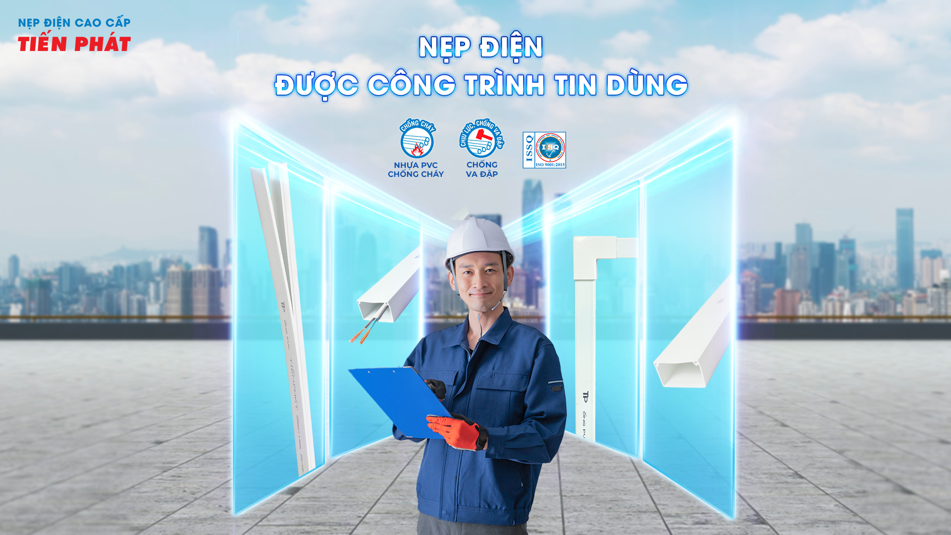 NẸP ĐIỆN TIẾN PHÁT ĐƯỢC CÔNG TRÌNH TIN DÙNG