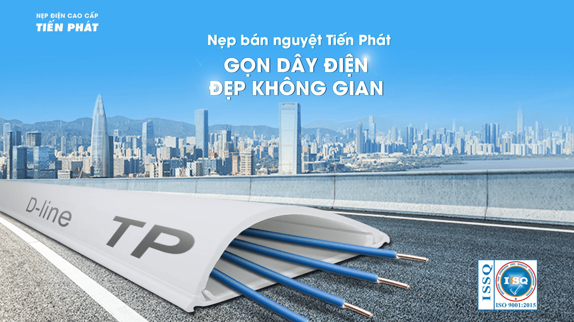 NẸP BÁN NGUYỆT TIẾN PHÁT: GỌN DÂY ĐIỆN, ĐẸP KHÔNG GIAN