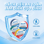 BĂNG KEO ĐIỆN NANOTP: CÁCH ĐIỆN AN TOÀN, BÁM DÍNH CỰC ĐỈNH