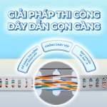 NẸP LỖ CÔNG NGHIỆP: GIẢI PHÁP THI CÔNG DÂY DẪN GỌN GÀNG