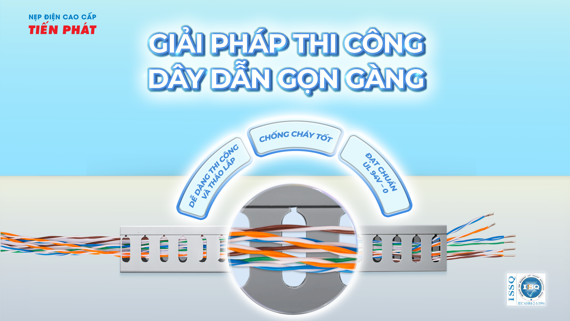 NẸP LỖ CÔNG NGHIỆP: GIẢI PHÁP THI CÔNG DÂY DẪN GỌN GÀNG