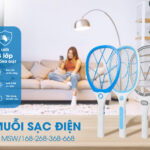 VỢT MUỖI SẠC ĐIỆN TPE: HIỆU QUẢ TỨC THÌ – AN TÂM TUYỆT ĐỐI