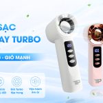 Quạt cầm tay Turbo Pin Sạc T-18: PIN KHỦNG – GIÓ MẠNH