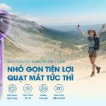QUẠT CẦM TAY TURBO PIN SẠC T-238: NHỎ GỌN TIỆN LỢI, QUẠT MÁT TỨC THÌ