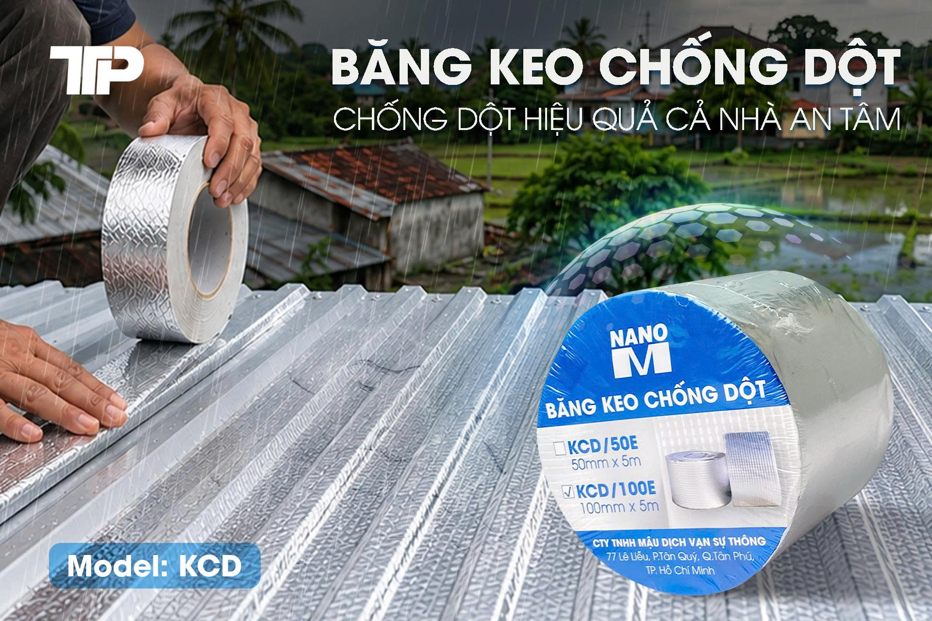 băng keo chống dột ttp